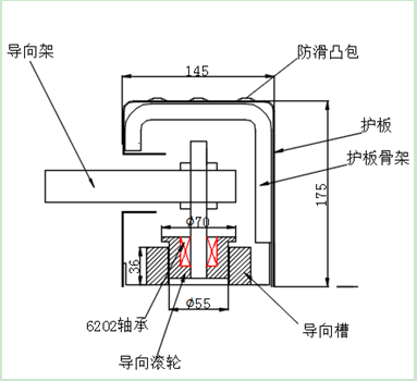 密集架側面導正系統(tǒng)